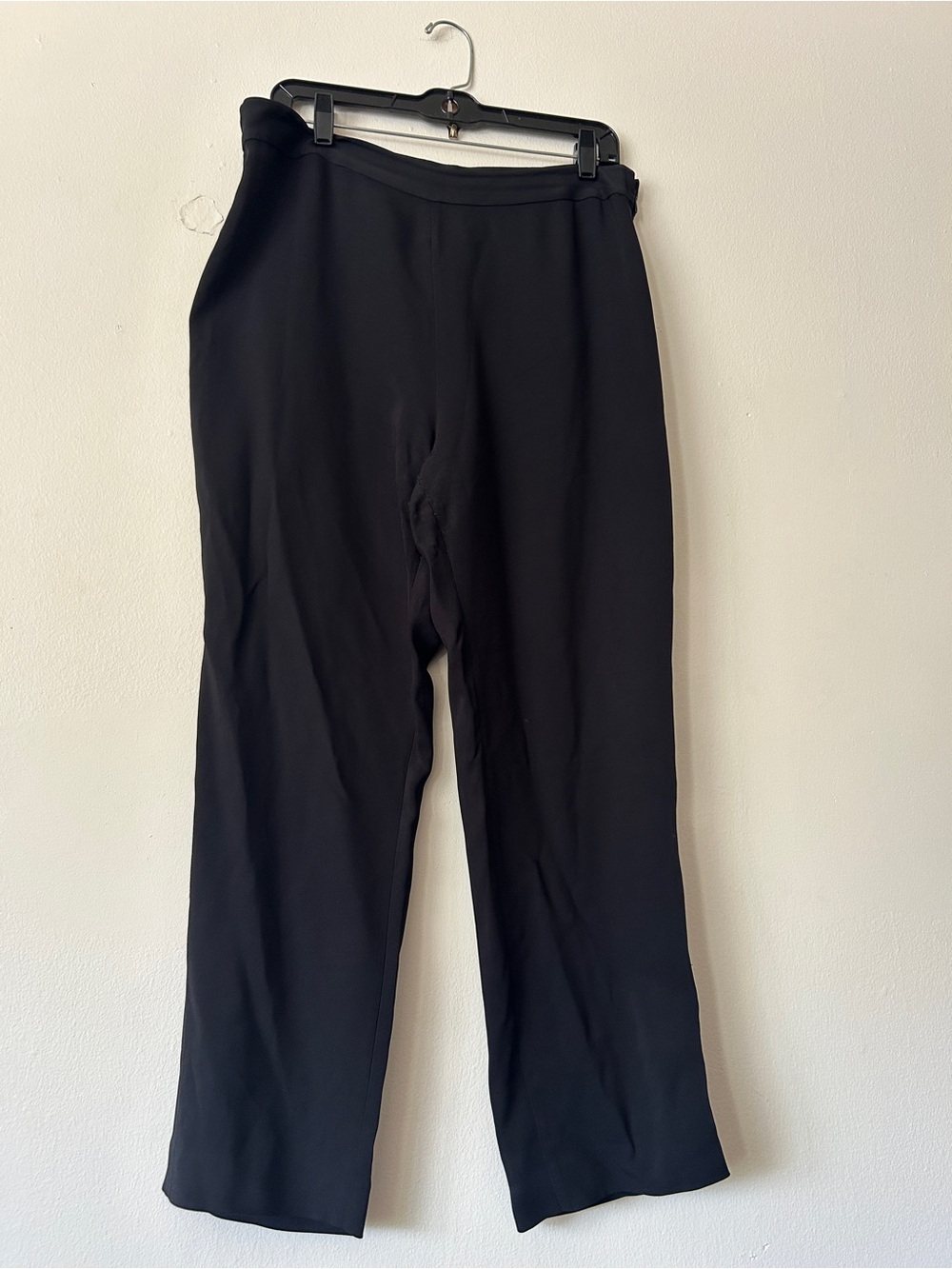 Kobi Halperin Flared Career wide tapered Pants Women Black zip goth gorpcore